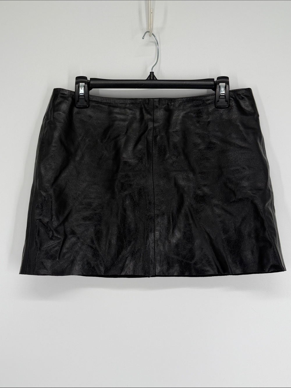 Vintage United Colors of Benetton Leather Mini Skirt